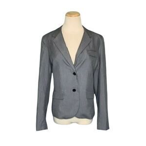 Gap Silver Career Preppy Blazer Sz 10